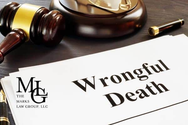 wrongful death documents next to a gavel, Vehicular Manslaughter Wrongful Death