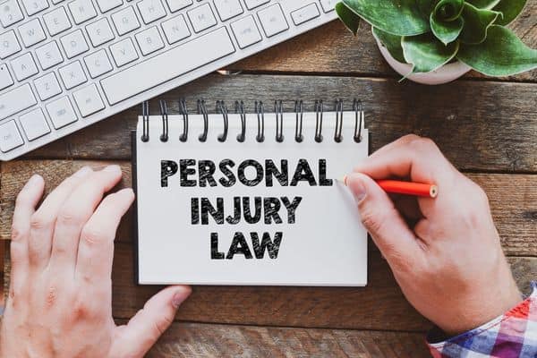 personal injury law written on a notepad, Maximize Your Personal Injury Compensation